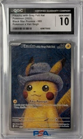Pikachu with Grey Felt Hat (Pokemon x Van Gogh collaboration) CGC 10 Gem Mint